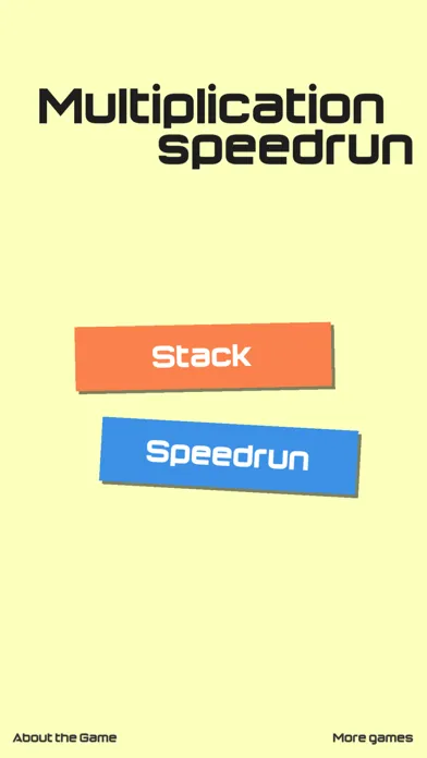 Скриншоты Multiplication speedrun