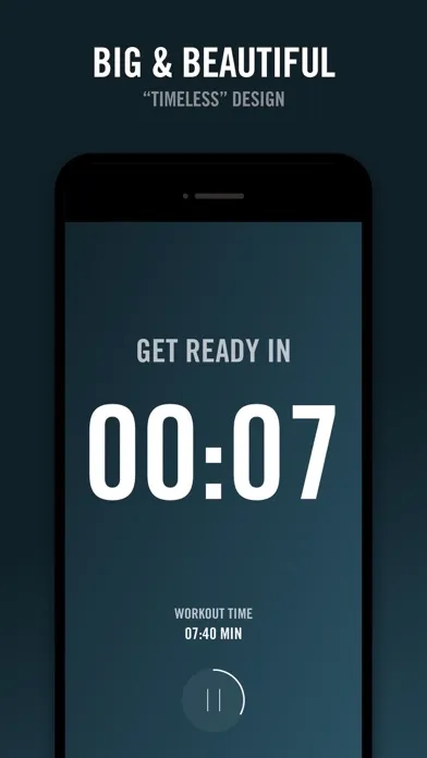 ภาพหน้าจอของ Reps - Workout Timer