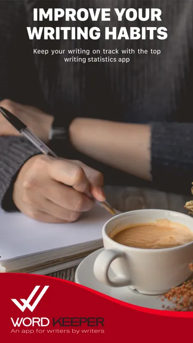 Tangkapan skrin Word Keeper - Writing Tracker