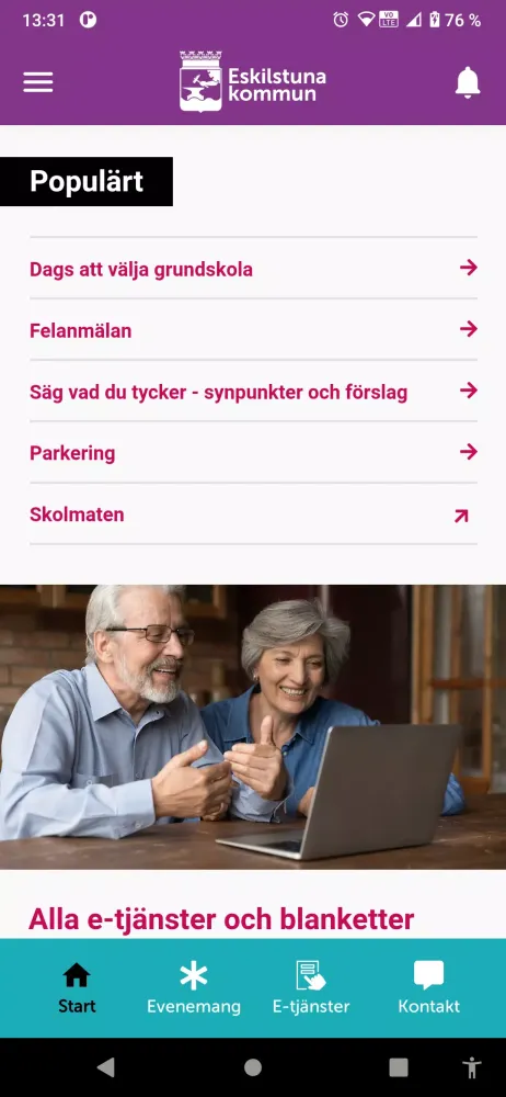 Eskilstuna direkt Screenshots
