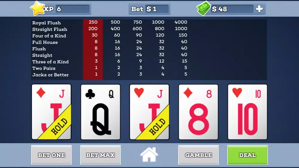 Скриншоты All American * Video Poker