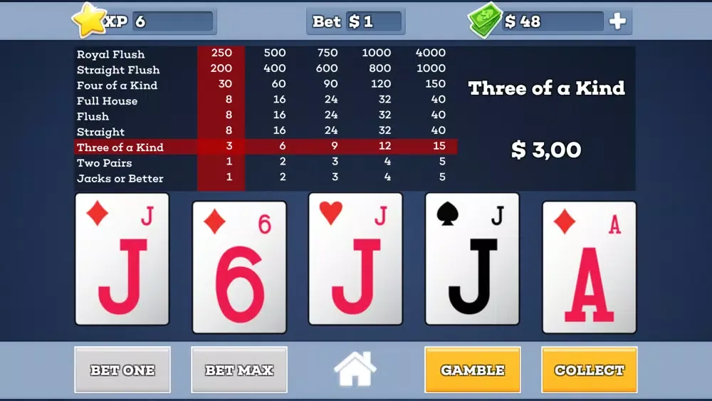 Скриншоты All American * Video Poker