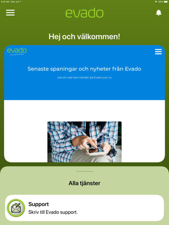 Скриншоты Evado iPad 