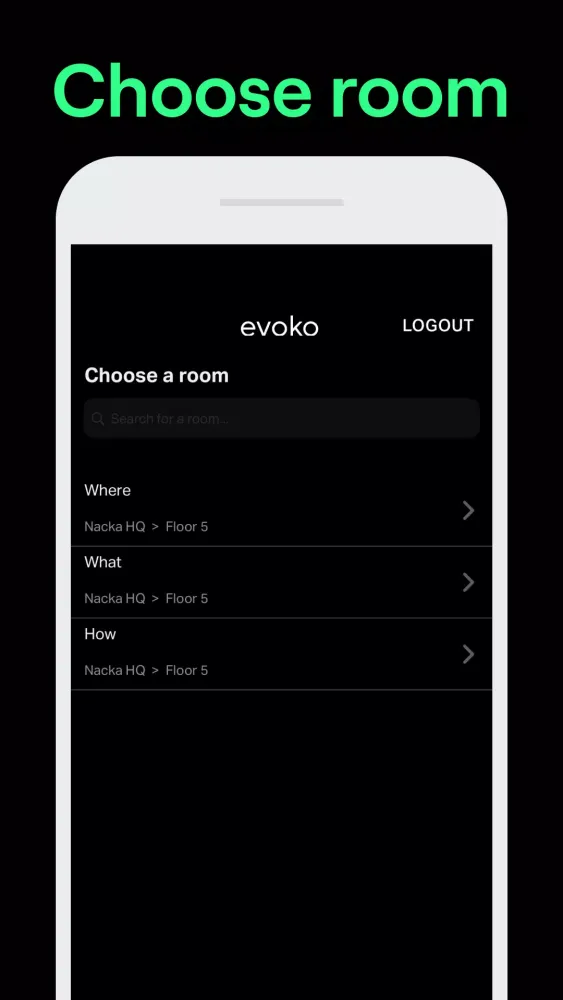 Скриншоты Naso device setup