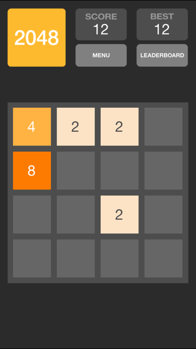 2048 Mind Game スクリーンショット