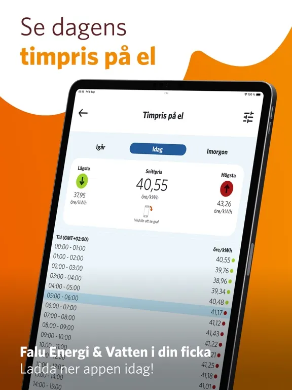 Falu Energi & Vatten iPad  स्क्रीनशॉट