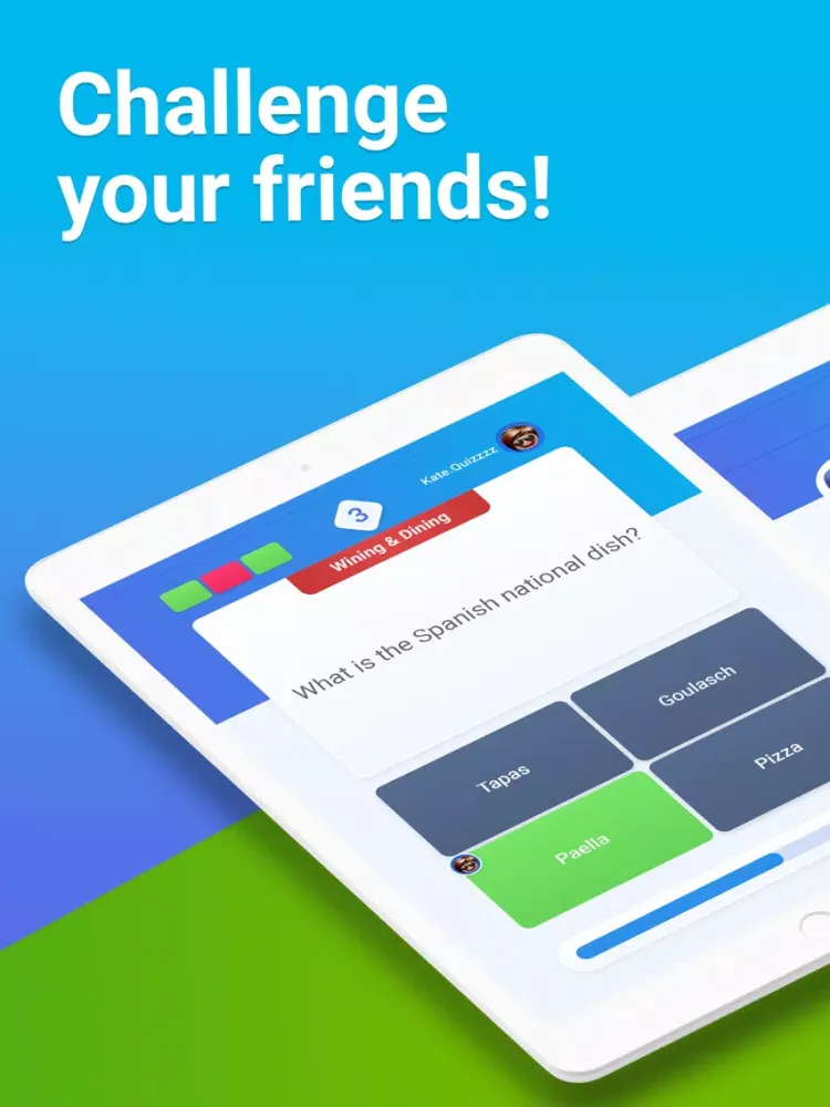 QuizDuel iPad 应用截图
