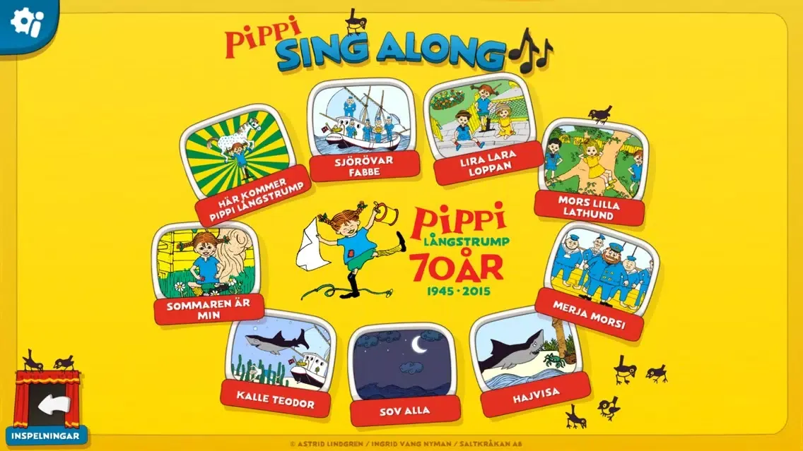 Pippi Sing Along Screenshots