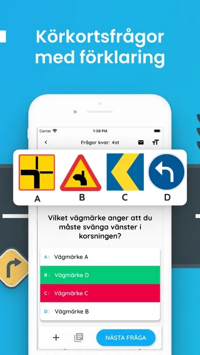 Fixa Körkort: Frågor & Teori Screenshots