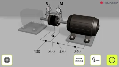 Ảnh chụp màn hình của Fixturlaser Dials