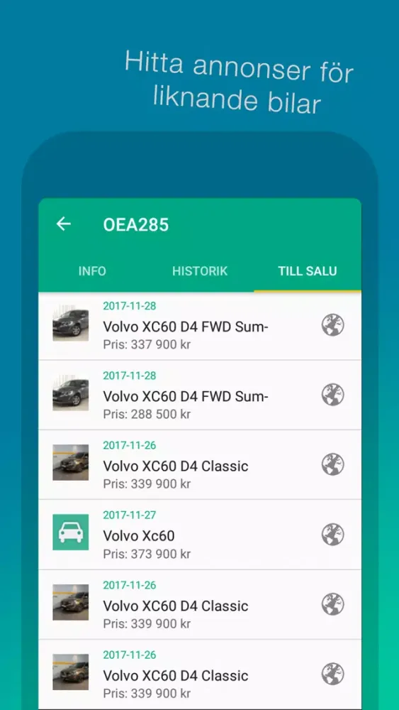 Screenshot di REG - Kolla regnumret