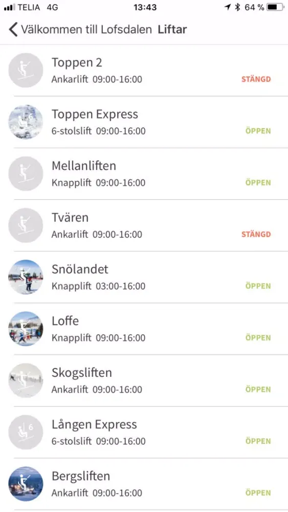 Lofsdalen स्क्रीनशॉट