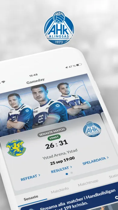 Alingsås - Gameday Screenshots