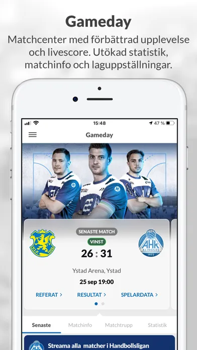 Alingsås - Gameday Screenshots