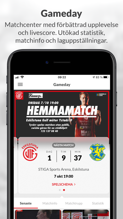 Screenshot di Eskilstuna GUIF - Gameday