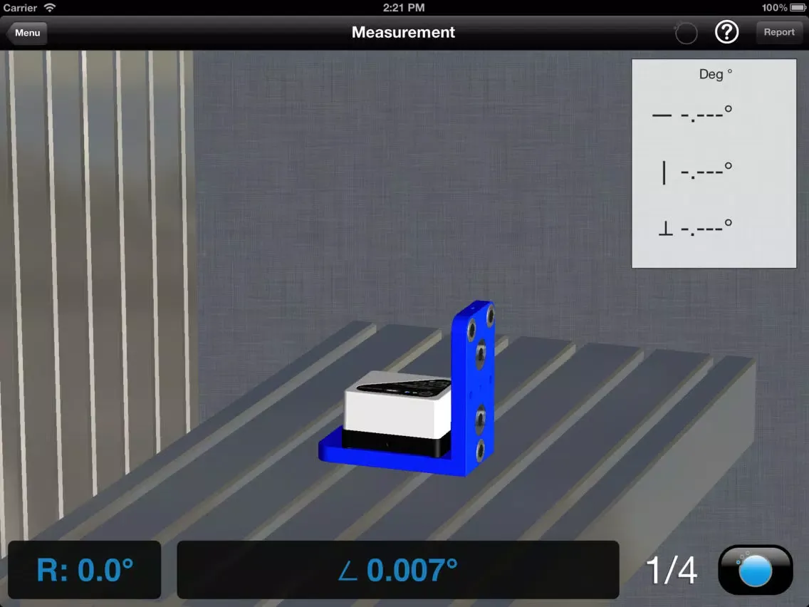 Squareness for ALiSENSOR™ Level iPad 應用截圖