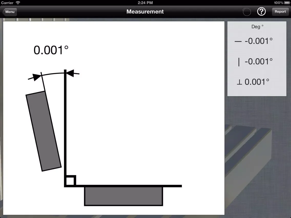Squareness for ALiSENSOR™ Level iPad 應用截圖