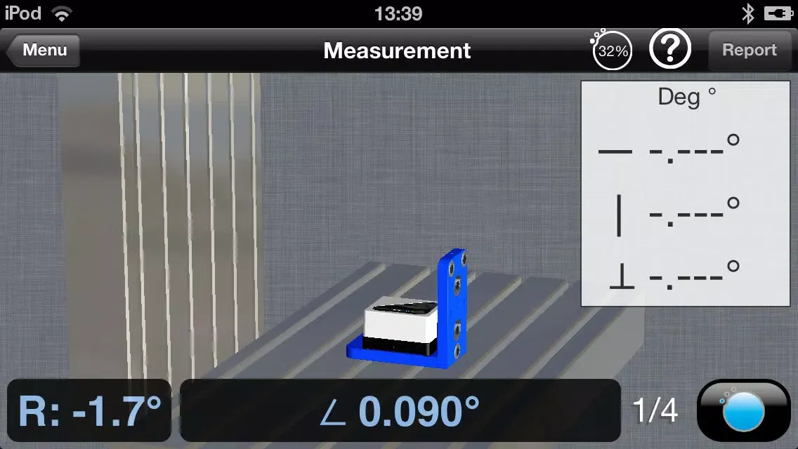 Squareness for ALiSENSOR™ Level應用截圖