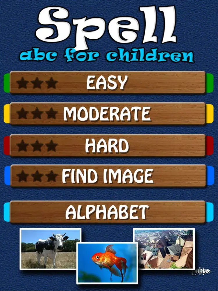 Spell - ABC for kids Free version iPad  سکرین شاٹس
