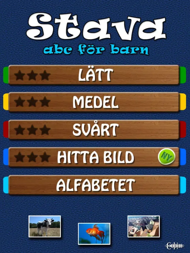 Stava - ABC för barn iPad  स्क्रीनशॉट