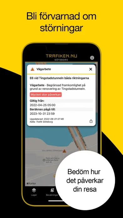 Trafiken.nu Göteborg Screenshots