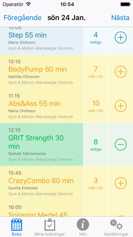 Gym & Motion i Akersberga स्क्रीनशॉट