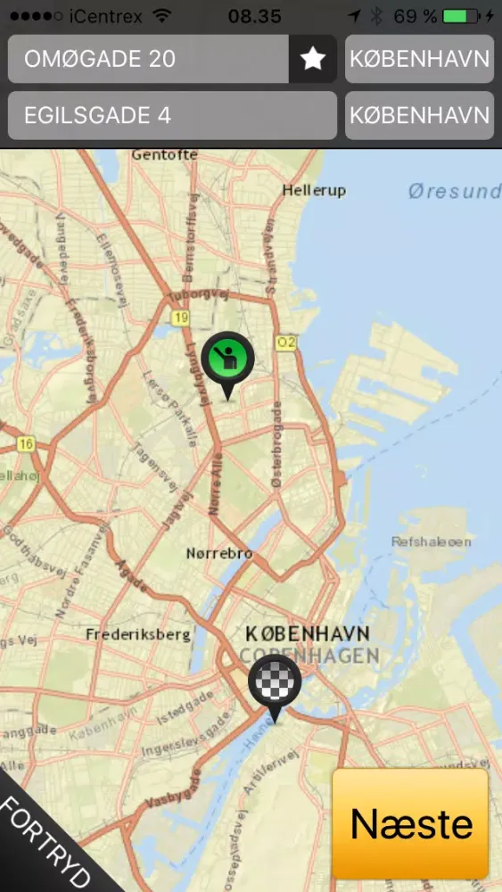 Greve Solrød Taxi سکرین شاٹس
