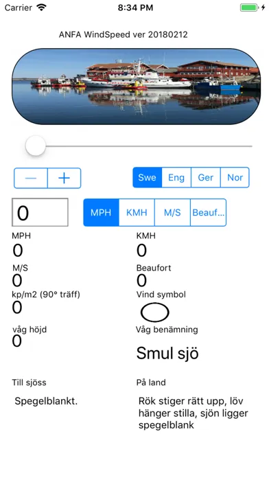 WindSpeed MPH Screenshots