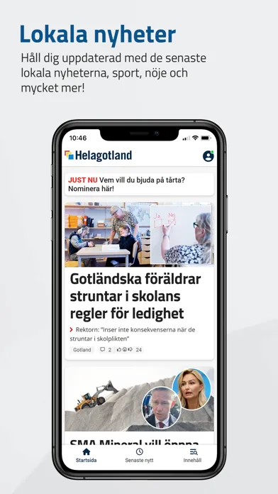 Helagotland.se スクリーンショット