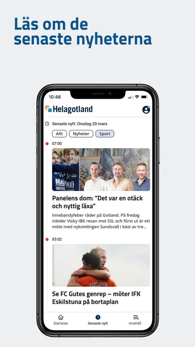 Helagotland.se スクリーンショット