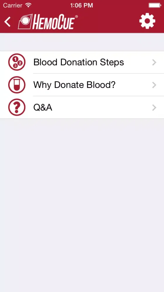 My Blood Donor App Screenshots