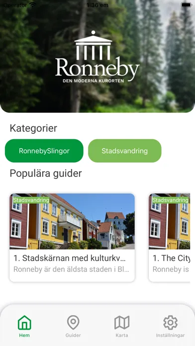 Guidade vandringar - i Ronneby Screenshots