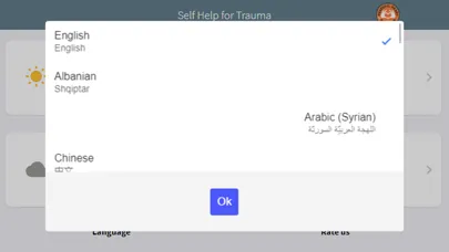 Captures d'écran de Self Help for Trauma