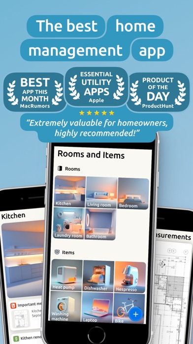 تصاویر Homer: The Home Management App