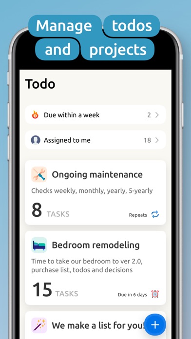 تصاویر Homer: The Home Management App