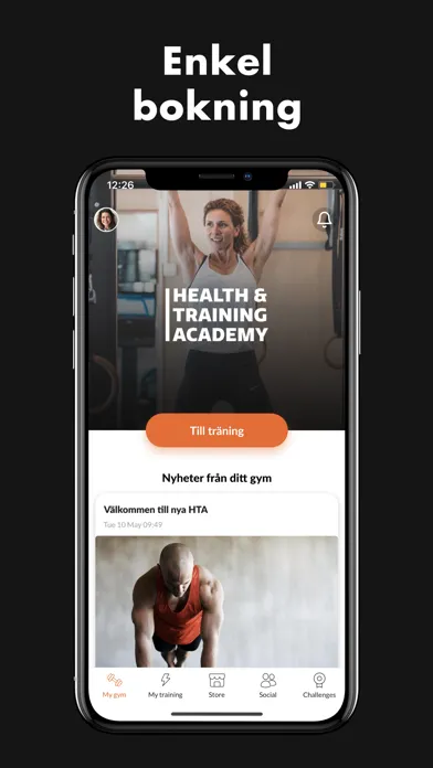 Tangkapan layar HTA TRAINING & WELLNESS