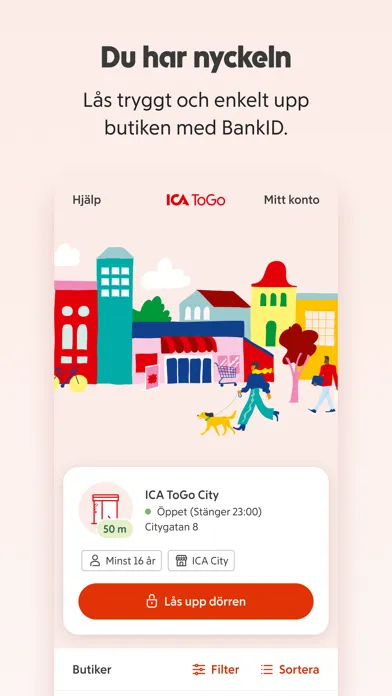 ICA ToGo - obemannad butik應用截圖