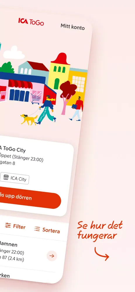 ICA ToGo 스크린샷