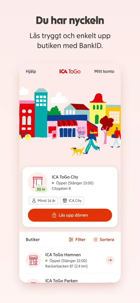 ICA ToGo 스크린샷