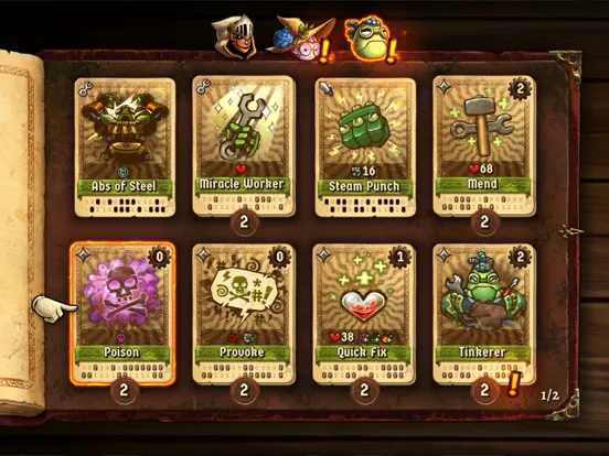 SteamWorld Quest iPad  スクリーンショット