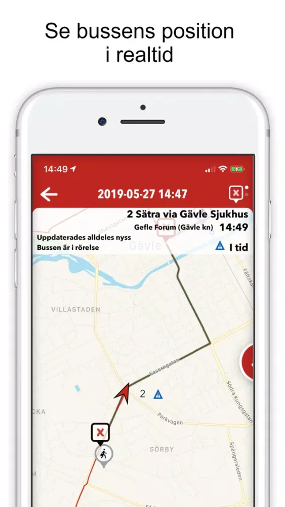 X-trafik MobiTime スクリーンショット