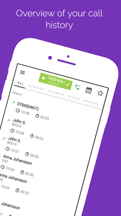 CONNECT Infinity سکرین شاٹس