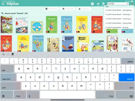Polylino iPad 应用截图