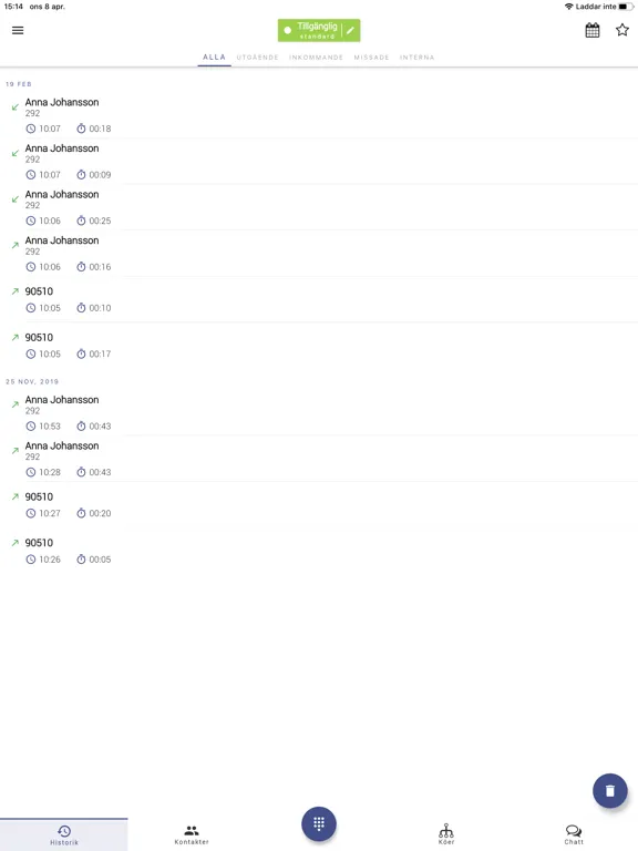 IP Ready On Call. iPad  Screenshots