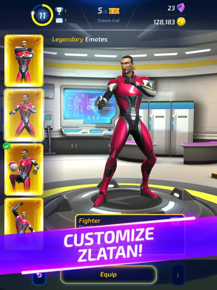 Zlatan Legends iPad  Screenshots
