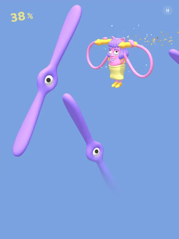 Tangkapan skrin Spaghetti Arms iPad 