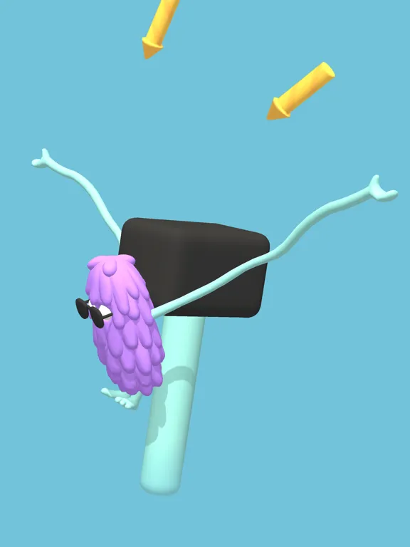 Tangkapan skrin Spaghetti Arms iPad 