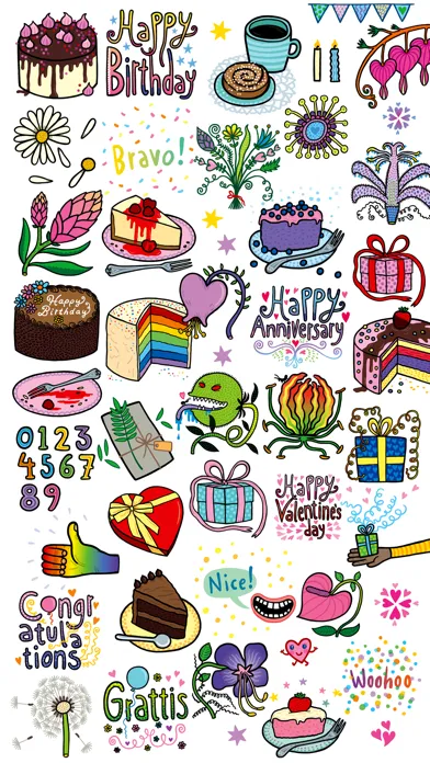 Celebrate the Day Stickers应用截图