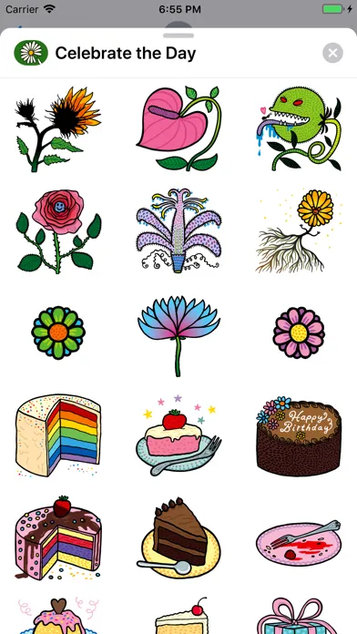 Celebrate the Day Stickers应用截图