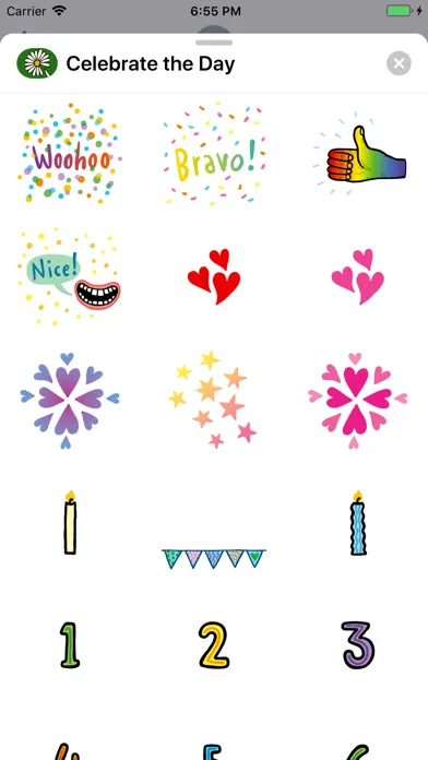 Celebrate the Day Stickers应用截图
